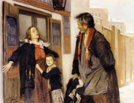 Vladimir Makovsky - Don't Go, Vladimir Makovsky, 1892
