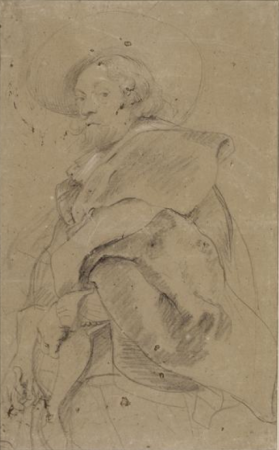 Self-portrait, Peter Paul Rubens, between 1635 and 1638