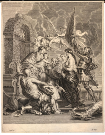 Print, Paulus Pontius, between 1640 and 1658
