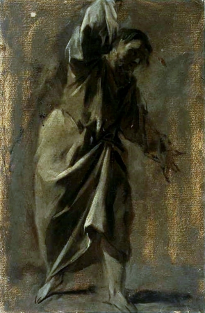 Study of a walking man., Michael Willmann, 1692