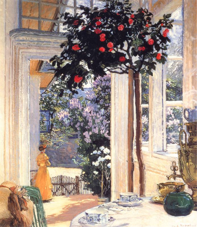 Slonce majowe, Józef Mehoffer, 1907