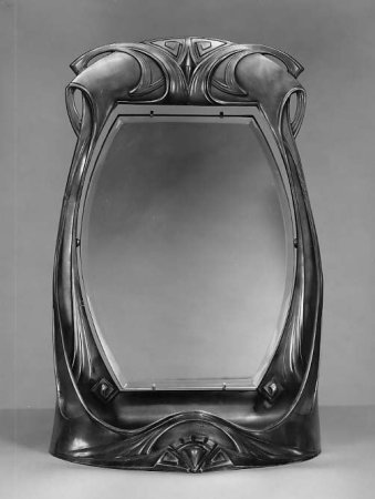 Dressing table mirror, Peter Behrens, between 1900 and 1910
