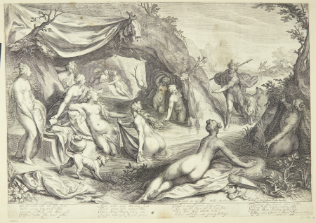 The Transfiguration of Diana and Actaeon, Jacob Matham
