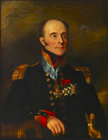 Captain Sir Thomas Ussher (1779–1848), Andrew Morton, circa 1820