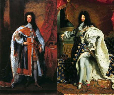 The Duellists (William III and Louis XIV), Hyacinthe Rigaud