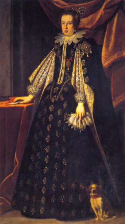 Portrait of Claudia de' Medici, Duchess of Urbino and Archduchess of Austria (1604-1648), Justus Sustermans, circa 1621
