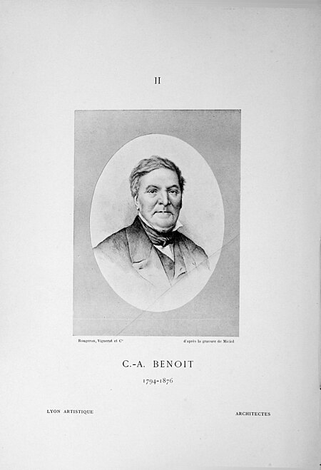 Artistic Lyon. Architects: biographical and bibliographical notices with a table of buildings and a chronological list of names / by E.-L.-G. Charvet., Pierre Miciol, 1899