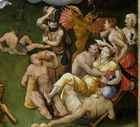 Triptych with Triumph of Death and Last Judgment, Hermann tom Ring, between 1550 and 1555