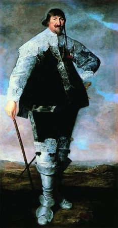 Portrait of Christian IV, Abraham Wuchters, 1638