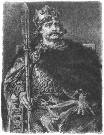 Bolesław I Chrobry (Boleslaus I of Poland), Jan Matejko, between 1890 and 1892