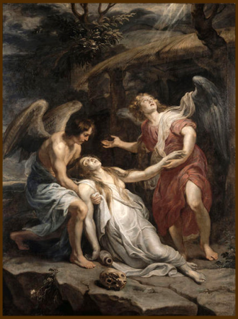 Saint Magdalen in ecstasy, Peter Paul Rubens, between 1619 and 1620