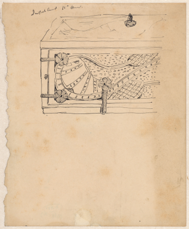 Beslagwerk op een Duitse kist, RP-T-1969-163, Theo Nieuwenhuis, between 1876 and 1951