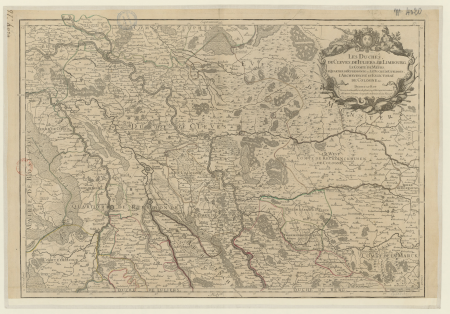 Map of Cleves, Juliers, Limbourg, and Cologne - A. Hubert Jaillot, 1700