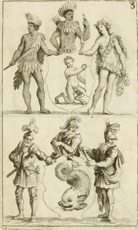 Livre curieux et utile pour les sçavans et artistes - composé de trois alphabets de chiffres simples, doubles and triples, fleuronnez et au premier trait - accompagné d'un tres grand nombre de (14744553844), 1685