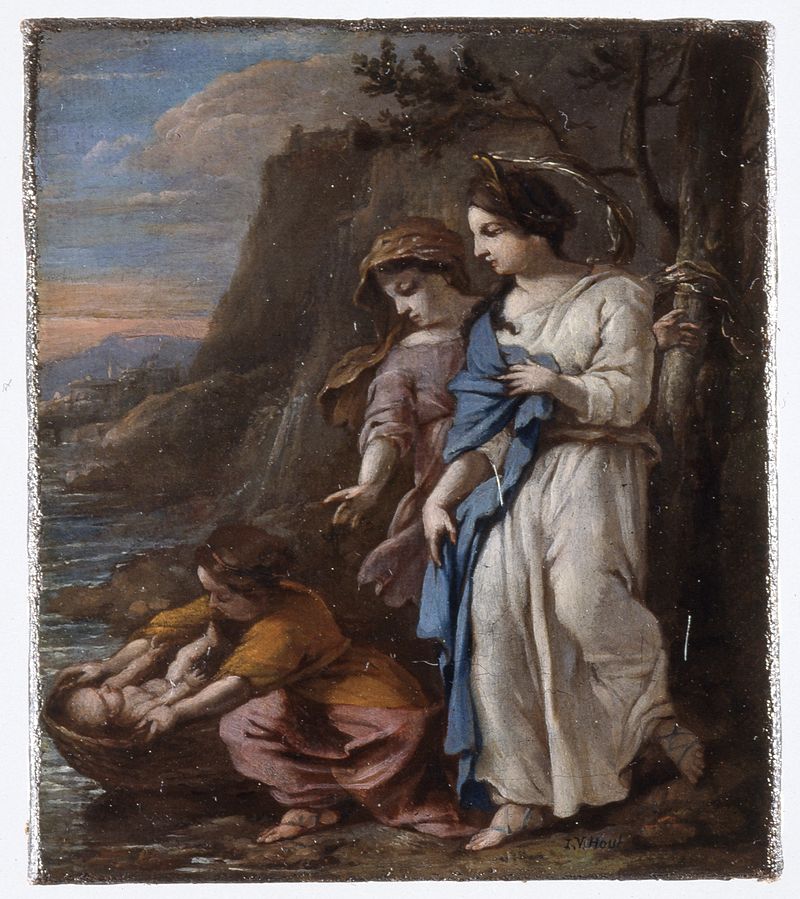 Finding of Moses, Johannes Voorhout, between 1690 and 1710