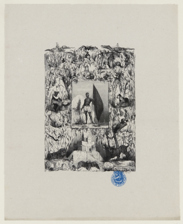 Bug-Jargal Frontispice, 2009.0.9, Albert Quantin, Vers 1888