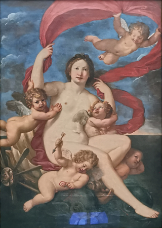 Galatea in the Shell Cart, Francesco Albani, circa 1632