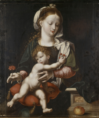 Virgin and Child, Adriaen Thomasz. Key, between 1534 and 1590