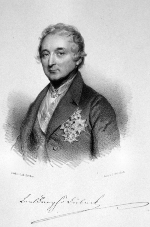 Karl Friedrich von Kübeck Litho 02, Gabriel Decker, circa 1850