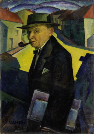 "Self Portrait", Jaan Vahtra, 1923