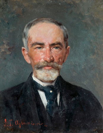 Portrait of Archduke Charles Stephen of Habsburg, Tadeusz Ajdukiewicz, circa 1910