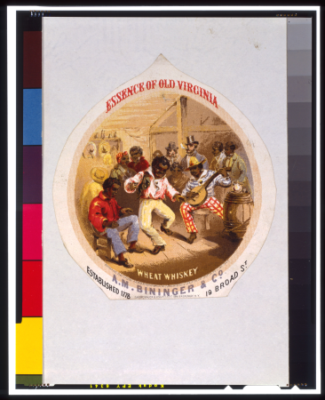 Essence of Old Virginia Wheat Whiskey, A.M. Bininger & Co. - Sarony, Major & Knapp liths., N.Y. LCCN99403776, 1859