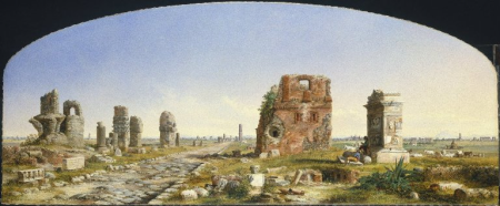 The Appian Way, John Linton Chapman, circa 1869