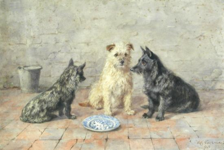 Dinner time by Frances C. Fairman, Frances C. Fairman, 1893