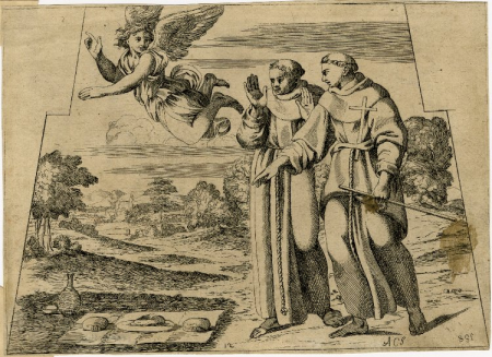 A miracle of St Didacus, Annibale Carracci, 1646