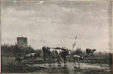 A Summer Morning, Simon van den Berg, between 1869 and 1870