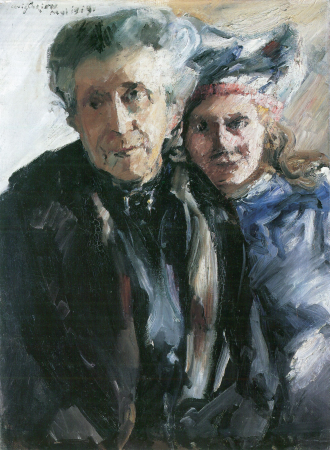 Großmutter und Enkelin, Lovis Corinth, 1919