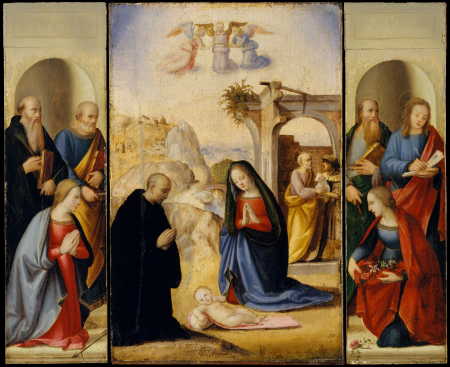 The Nativity with Saints, Ridolfo del Ghirlandaio, between 1503 and 1561
