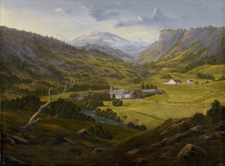 Prestegården i Strandebarm, Tycho Jæger, 1849