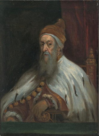 Portrait of a Doge (after Jacopo Tintoretto (attributed to), David Teniers the Younger, 1650
