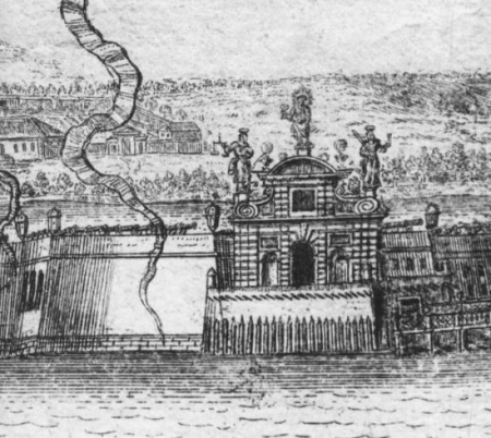 Peter Gate of Peter and Paul Fortress (Zubov), Alexey Zubov, 1716