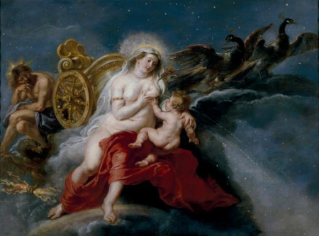 The creation of the milky way (Ovid, Metamorphoses, I, 168-171), Peter Paul Rubens, between 1636 and 1638