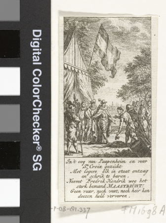 Overgave van Maastricht, 1632, RP-P-OB-81.337, Simon Fokke, between 1722 and 1784