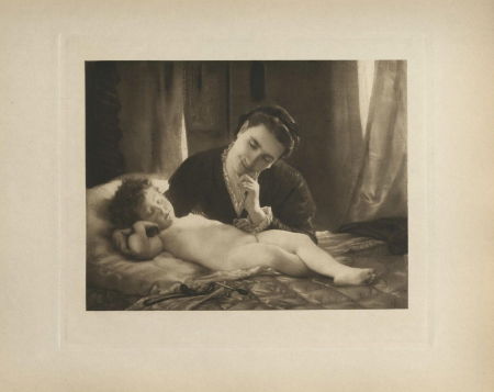 Maternal Affection, by William-Adolphe Bouguereau, 1871, 1910