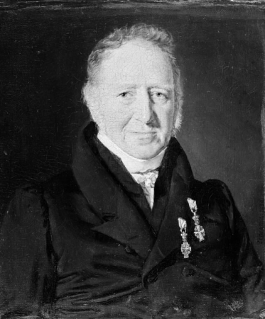 Lieutenant Colonel Johan Philip Weilbach, Maker of Sails, Flags and Compasses, Christian Albrecht Jensen, 1834