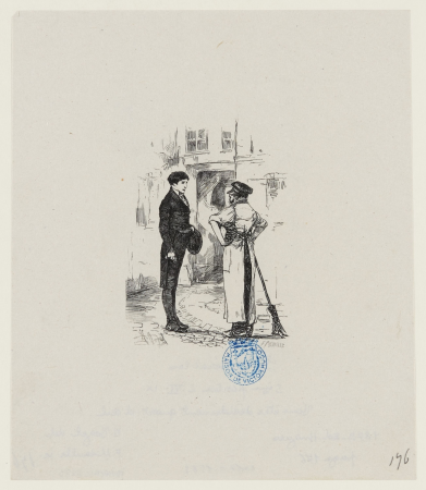 Les Misérables, Troisième partie Marius Vous êtes donc décidément quart-d'œil, 2017.0.1583, Albert Quantin, Vers 1879