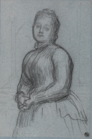 Study for the Portrait of Hannah, Countess of Roseberry, Frederic Leighton, circa 1880