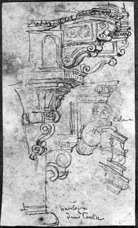 Ingres - MI.867.3899, Console et détails divers