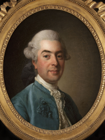 Portrait of Charles-Marin de La Haye des Fossés, Alexander Roslin, 1773