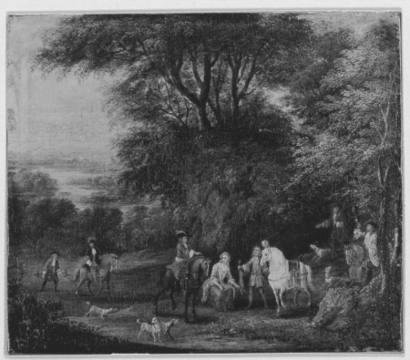 Rast auf der Jagd, Karel Breydel, between 1678 and 1733
