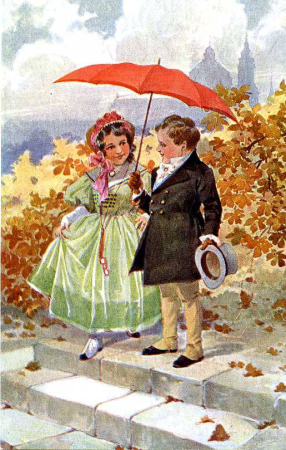 Karel ?imunek, also known as ?Karl Simunek?, was a Czech watercolorist and illustrator. Image of a... (NBY 10284), Karel Šimůnek