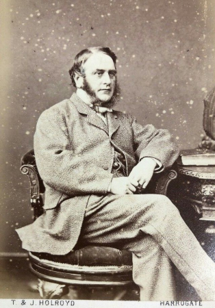 Man in wool suit by T & J Holroyd (2), between 1863 and 1872