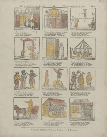 Kindren deez' prent bevat zaken, Wilt er vreugden en nut uit rapen (titel op object), RP-P-OB-200.154, between 1828 and 1853