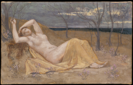 Tamaris, Pierre Puvis de Chavannes, circa 1886–87