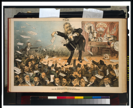 A presidential conjuror LCCN2012647292, 1881