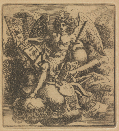 Jacob Campo Weyerman - Allegory of painting, Jacob Campo Weyerman, between 1687 and 1747